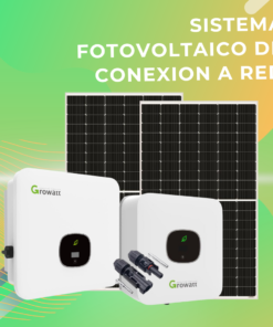 Energía Solar Fotovoltaica - CONEXIÓN A RED
